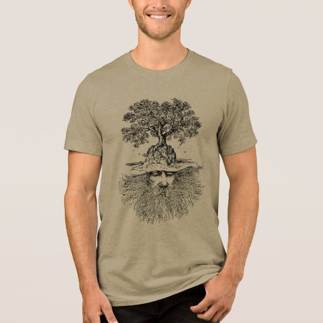 T-shirt En Tri-matière Homme racines d'arbre (Recto)