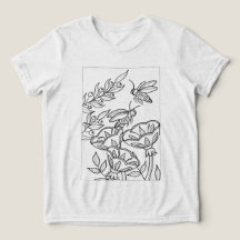 Hornets avec fleurs à colorer