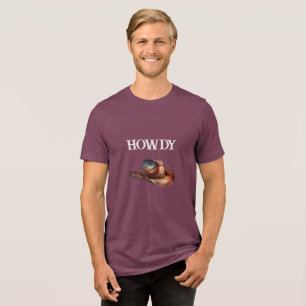 T-shirt En Tri-matière Howdy Cowboy Casquette