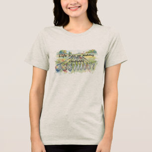T-shirt En Tri-matière Humour Amusant Golf Citation Choix de Vie