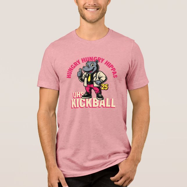 T-shirt En Tri-matière Hungry Hungry Hippas UHS Kickball (Recto)