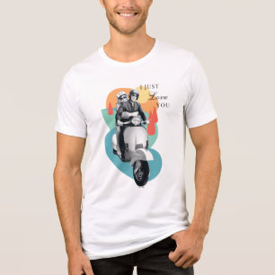 T-shirt En Tri-matière "I Just Lotus You" Tanya & Greg - Le Lotus Blanc