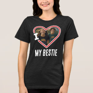 T-shirt En Tri-matière I Love My Bestie Photo