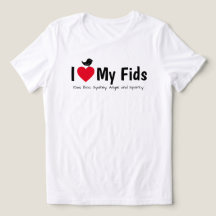 I Love My Fids Feathered Kids Canary Finch