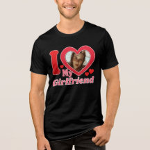 I Love My Girlfriend Petit ami Femme Mari Photo