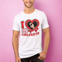 I Love My Girlfriend Photo Texte personnalisé