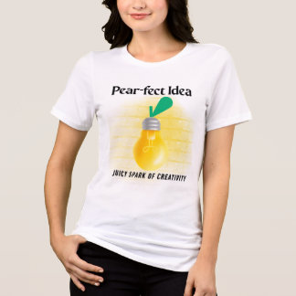 T-shirt En Tri-matière Idée Pear-fect