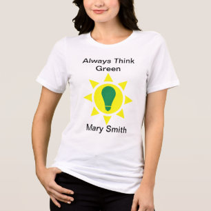 T-shirt En Tri-matière Idée verte
