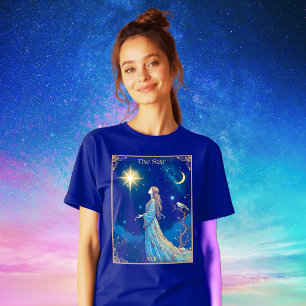 T-shirt En Tri-matière Illustration de la carte Tarot, l'étoile
