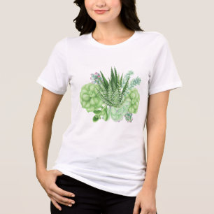 T-shirt En Tri-matière Illustration des cactus aquarelle