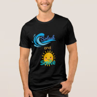 Illustration graphique estivale amusante "Splash a