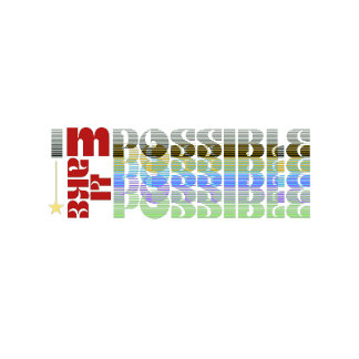 T-shirt En Tri-matière I'm Possible Motivational Typography 