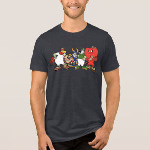 T-shirt En Tri-matière Image de la lame de roulement du groupe LOONEY TUN