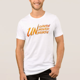 T-shirt En Tri-matière Inébranlable. Imperturbable. Infranchissable – Men