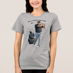 T-shirt En Tri-matière Ingénieur logiciel swingueur qui joue au golf URM