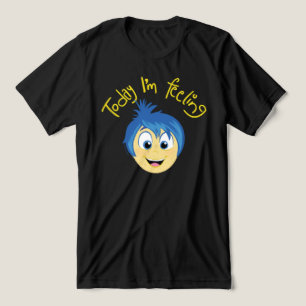 T-shirt En Tri-matière Inside Out 2 Aujourd’hui je ressens Joy Graphic
