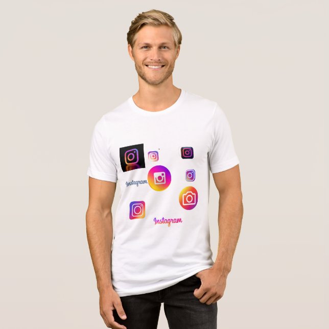 T-shirt En Tri-matière Instagram (Recto plein)