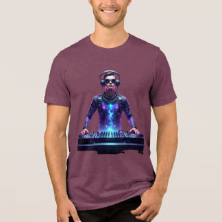 T-shirt En Tri-matière Intergalactic DJ – Cosmic Beats T-Shirt