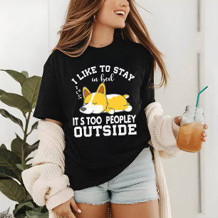 T-shirt En Tri-matière Introvert C'est trop de gens en dehors de Funny Co