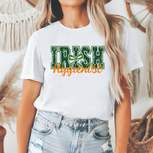 T-shirt En Tri-matière Irish College Type Green 4-Leaf Clovers Hygiéniste