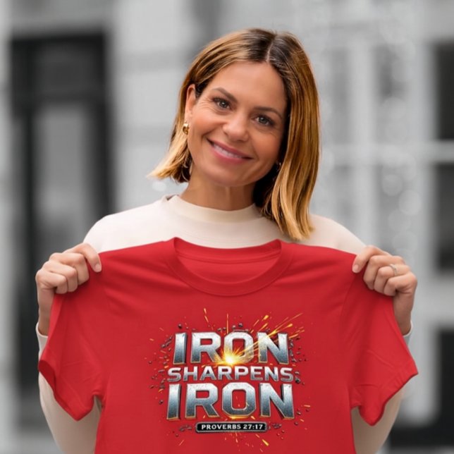 T-shirt En Tri-matière Iron Sharpens Iron (Candace Cameron Bure)