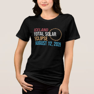 T-shirt En Tri-matière Islande éclipse solaire totale 12 août 2026 Mug