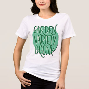 T-shirt En Tri-matière Ivre de Base Slogan de Récupération AA Drôle