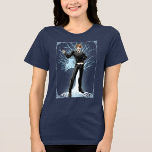 T-shirt En Tri-matière Jack Russell Terrier Patronus d'Anime Ron Weasley