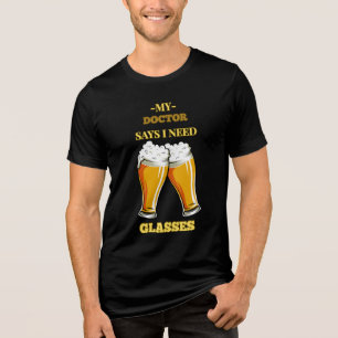 T-shirt En Tri-matière J'ai besoin de lunettes