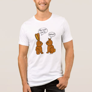 T-shirt En Tri-matière J'Ai Blessé Le Mur ! - Quoi ?