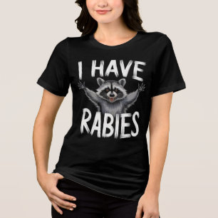 T-shirt En Tri-matière J'ai la rage Opossum Retro