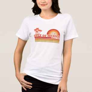 T-shirt En Tri-matière J'aime Golfe du Mexique est 1550 vintage