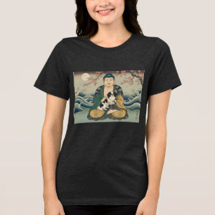 T-shirt En Tri-matière Japanese Chin et Bouddha