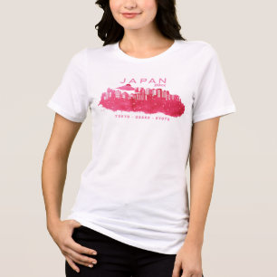 T-shirt En Tri-matière Japon Voyage Vacances Voyage Souvenir personnalisé