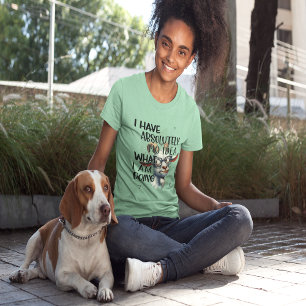 T-shirt En Tri-matière Je n'ai aucune idée de chèvre
