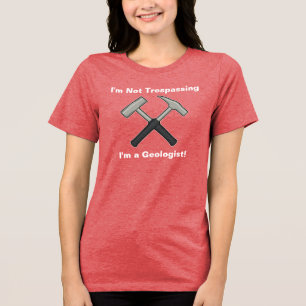 T-shirt En Tri-matière Je ne suis pas intrigué, je suis géologue