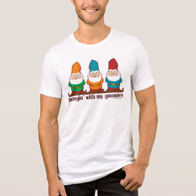 T-shirt En Tri-matière Je Pense À Mes Gnomes (Recto)