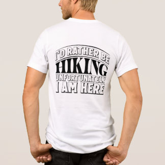 T-shirt En Tri-matière Je Préférerais Être Randonnée