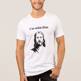T-shirt En Tri-matière Je suis avec lui (Jésus)