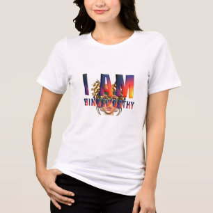 T-shirt En Tri-matière Je suis digne d'une soirée binge-watching