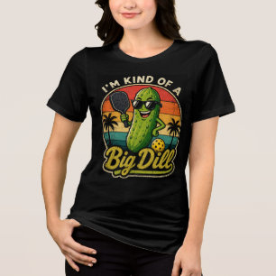 T-shirt En Tri-matière Je suis un peu un gros légume