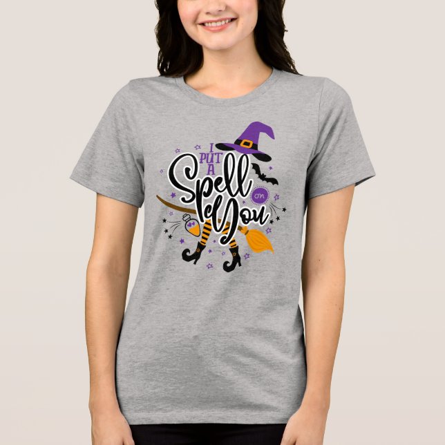 T-shirt En Tri-matière Je T'Ai Mis Un sort (Recto)