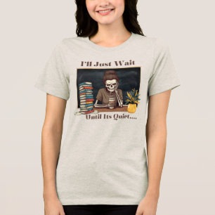 T-shirt En Tri-matière Je vais juste attendre
