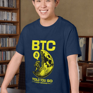 T-shirt En Tri-matière "Je Vous L'Ai Dit" Bitcoin OG Crypto HODLer Victoi