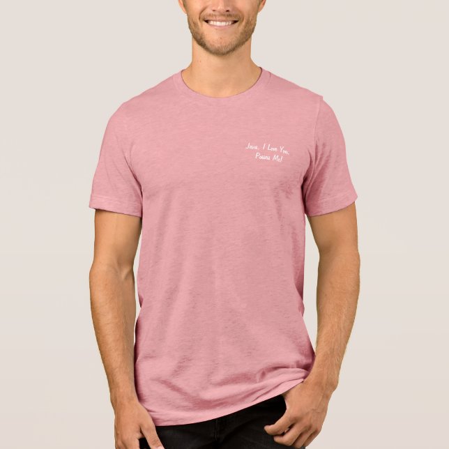 T-shirt En Tri-matière Jésus Me Possède ! (Recto)