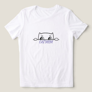 T-shirt En Tri-matière Joli design simple pour maman amatrice de chats no