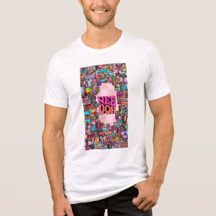 T-shirt En Tri-matière Jouet sensoriel graphique coloré ( NeeDoh )