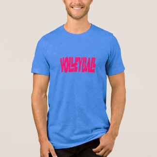 T-shirt En Tri-matière Jouons au volley-ball masculin Tee