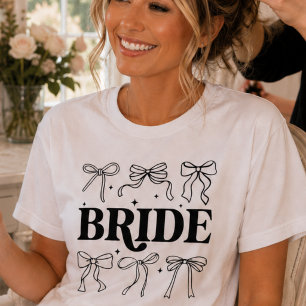 T-shirt En Tri-matière Jour de Mariage Féminin, Réception de Mariage, Dîn