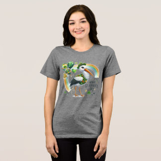 T-shirt En Tri-matière Joyeuse St. Patrick des Femmes